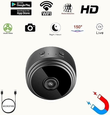 📷 كاميرا مراقبة أمان A9 اللاسلكية الصغيرة – A9 Mini Wireless Security Camera